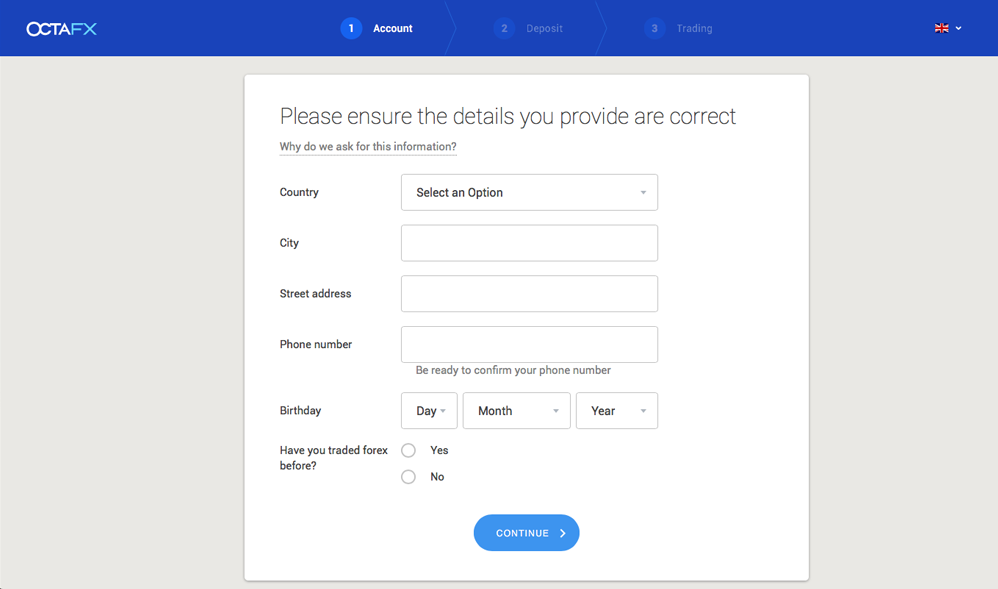 How To Open A Trading Account With Octafx Octafx - 